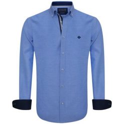 Sir Raymond Tailor Koszula Męska Swish M Niebieski. Niebieskie koszule męskie Sir Raymond Tailor, m, bez wzorów, bez kołnierzyka, bez rękawów. Za 149,00 zł.