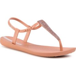 Sandały IPANEMA - Class Pop Sandal 82683 Brown/Glitter Brown 24987. Pomarańczowe klapki damskie Ipanema, z aplikacjami, z tworzywa sztucznego, bez obcasa. W wyprzedaży za 99,00 zł.