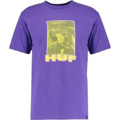 T-shirty męskie z nadrukiem: HUF Tshirt z nadrukiem purple