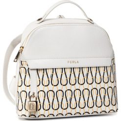 Plecak FURLA - Piper 1057227 B BADI W94 Talco/Nero/Crema. Białe plecaki damskie Furla, bez wzorów, ze skóry. Za 1439,00 zł.