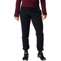 Spodnie dresowe damskie: Adidas Spodnie damskie Ess Lin Fl Pt czarne r. L (BK7065)