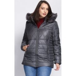 Szara Kurtka How It Is. Szare bomberki damskie Born2be, na jesień, xl. Za 189,99 zł.