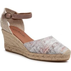 Espadryle SERGIO BARDI - SB-01-09-000613 603. Białe espadryle damskie Sergio Bardi, bez wzorów, ze skóry, bez obcasa, na obcasie. Za 239,00 zł.