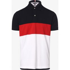 Tommy Hilfiger - Męska koszulka polo, niebieski. Niebieskie koszulki męskie TOMMY HILFIGER, m, bez wzorów, z krótkim rękawem. Za 359,95 zł.