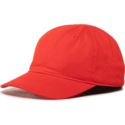 Czapka z daszkiem LACOSTE - RK3106 Rouge S5H. Czerwone czapki męskie Lacoste, bez wzorów, z bawełny. W wyprzedaży za 109,00 zł.