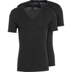 T-shirty męskie: GStar BASE V T S/S SLIM FIT 2 PACK Tshirt basic raven