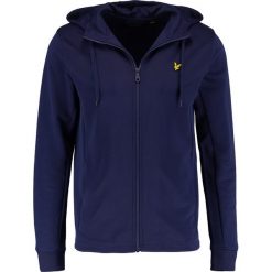Swetry rozpinane męskie: Lyle & Scott TRICOT HOODED Kardigan navy