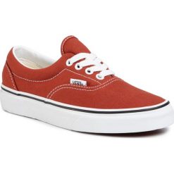 Tenisówki VANS - Era VN0A4U39WK81 Picante/True White. Pomarańczowe półbuty damskie Vans, bez wzorów, z gumy, bez zapięcia. Za 319,00 zł.