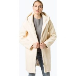Marie Lund - Płaszcz damski, beżowy. Brązowe płaszcze damskie marki Marie Lund, bez wzorów, z futra. Za 499,95 zł.