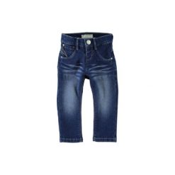 Name it Spodnie Jeans Ada medium blue denim. Niebieskie spodnie niemowlęce marki Name it, z bawełny. Za 65,00 zł.