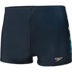 Kąpielówki męskie: Speedo Kąpielówki dziecięce Beachpunch Placement Panel Aquashort r. 164 (8-09530B002)