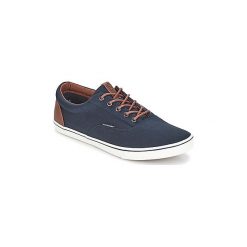 Buty Jack Jones VISION MIXED. Niebieskie trampki męskie Jack & Jones, bez wzorów, bez zapięcia. Za 159,20 zł.