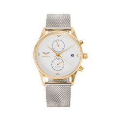 Zegarek Vendetta Zegarek damski Los Feliz white/silver mesh VE1044 uniwersalny. Szare zegarki damskie Vendetta. Za 485,10 zł.