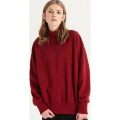 Bluza z półgolfem - Bordowy. Czerwone bluzy rozpinane damskie Sinsay. Za 59,99 zł.