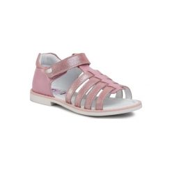 LASOCKI KIDS CI12-2644-04. Różowe sandały dziewczęce Lasocki Kids, ze skóry, bez zapięcia. Za 99,99 zł.