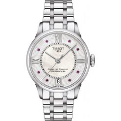 PROMOCJA ZEGAREK TISSOT T-Classic T099.207.11.113.00. Białe zegarki męskie marki TISSOT, ze stali. W wyprzedaży za 3432,00 zł.