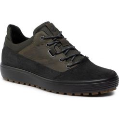 Półbuty ECCO - Soft 7 Tred M 45025450048 Black/Deep Forest. Czarne półbuty męskie ecco, ze skóry, eleganckie. W wyprzedaży za 469,00 zł.