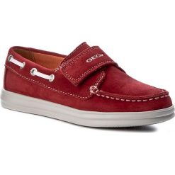 Mokasyny męskie: Półbuty GEOX – J Anthor B. F J723HF 022BC C0003 M Red/White