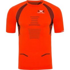 Koszulka X-BIONIC RUNNING MAN THE TRICK. Pomarańczowe koszulki męskie X BIONIC, s, bez wzorów, z wełny, z dekoltem na plecach, bez rękawów. W wyprzedaży za 294,00 zł.