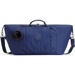 Torba podróżna "Adonis S" w kolorze niebieskim - 68 x 32 x 28 cm. Niebieskie torby podróżne Kipling, w paski, z tkaniny. W wyprzedaży za 193,95 zł.