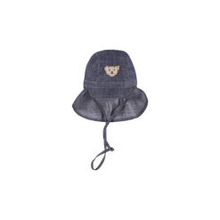 Czapeczki niemowlęce: STEIFF Boys Czapka Jeans