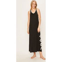 Dkny - Koszula nocna. Czarne piżamy damskie DKNY, s, z nadrukiem, z elastanu, bez rękawów. Za 399,90 zł.