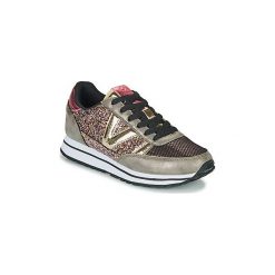 Buty Victoria DEPORTIVO CICLISTA GLITTER. Żółte trampki i tenisówki damskie Victoria, bez wzorów, bez zapięcia. Za 259,00 zł.