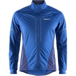 Craft kurtka męska Storm 2.0 niebieska L. Niebieskie kurtki sportowe męskie Craft, m, bez wzorów, bez kaptura, narciarskie. W wyprzedaży za 299,00 zł.