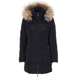 Cellbes Taliowana parka s z futerkiem czarny female czarny 34/36. Czarne kurtki damskie Cellbes, s, bez wzorów, z puchu, eleganckie. Za 399,00 zł.