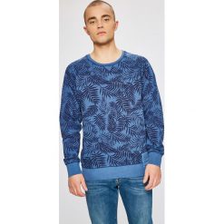 S. Oliver - Bluza. Niebieskie bluzy męskie marki S.Oliver, s, z elastanu, bez kaptura. W wyprzedaży za 89,90 zł.