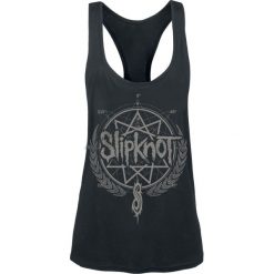 Slipknot Blurry Top damski czarny. Czarne bluzki damskie marki Slipknot, m, z nadrukiem. Za 74,90 zł.