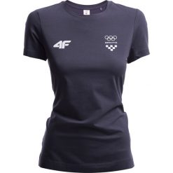 Bluzki damskie: Koszulka damska Chorwacja Pyeongchang 2018 TSD750 – grafit