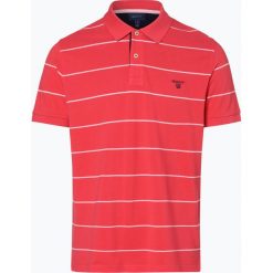 Gant - Męska koszulka polo, czerwony. Czerwone koszulki męskie GANT, xxl, bez wzorów, sportowe, bez rękawów. Za 449,95 zł.