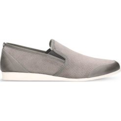 Mokasyny ALAN. Szare mokasyny męskie Gino Rossi, ze skóry, casualowe. Za 249,90 zł.