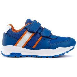 Geox Tenisówki Chłopięce Coridan 29 Niebieskie. Niebieskie buty chłopięce sportowe Geox, bez zapięcia. Za 239,00 zł.
