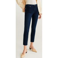 Mango - Jeansy Sculpt. Niebieskie jeansy damskie Mango, bez wzorów, z elastanu. Za 89,90 zł.