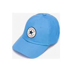 Converse Czapka z daszkiem Niebieski. Niebieskie czapki męskie Converse, z nadrukiem, z bawełny. Za 85,95 zł.