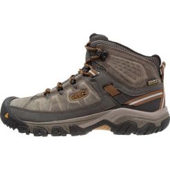 Keen TARGHEE III MID WP Buty trekkingowe black olive/golden brown. Zielone buty trekkingowe męskie Keen, z materiału, outdoorowe. Za 499,00 zł.