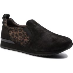 Sneakersy CAPRICE - 9-24600-23 Black Leo Comb 094. Pomarańczowe półbuty damskie Caprice, ze skóry. W wyprzedaży za 229,00 zł.