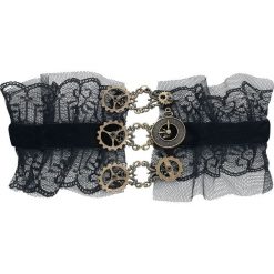 Naszyjniki damskie: Steampunk-Uhr Naszyjnik czarny