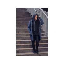 Parka ocieplana Denim & Polar. Niebieskie kurtki damskie marki Sthorm, s, moro, z jeansu, bez kaptura. Za 499,00 zł.