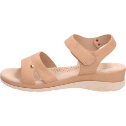 Sandały damskie VINCEZA 17073 TN COMFORT LINE. Brązowe sandały damskie Vinceza, bez wzorów, klasyczne, na wysokim obcasie, na obcasie, bez zapięcia. W wyprzedaży za 119,00 zł.