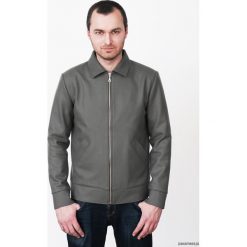 SILVER. Męska kurtka z wełny. Szare płaszcze męskie Pakamera, m, bez wzorów, z wełny, bez kaptura. Za 599,00 zł.