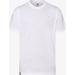 Adidas Originals - T-shirt męski, biały. Białe t-shirty męskie adidas Originals, s, z haftami, bez kołnierzyka. Za 129,95 zł.