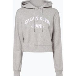 Calvin Klein Jeans - Damska bluza nierozpinana, szary. Szare bluzy damskie Calvin Klein Jeans, m, bez wzorów, z jeansu, bez rękawów, bez kaptura. Za 279,95 zł.