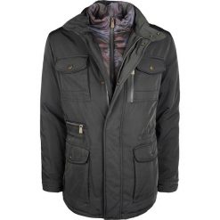 Trussardi Jeans Kurtka "Field Jacket". Płaszcze męskie Trussardi, z nadrukiem, z jeansu, bez kaptura. Za 759,00 zł.