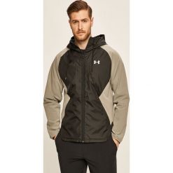 Under Armour - Kurtka. Zielone kurtki męskie Under Armour, s, bez wzorów, z poliesteru, krótkie, z kapturem. Za 349,90 zł.