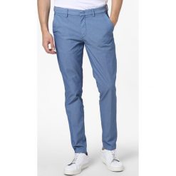 BOSS - Chinosy męskie – Kaito1, niebieski. Niebieskie spodnie męskie Boss, m, z bawełny. Za 599,95 zł.