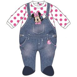 Disney By Arnetta Ubranko Dziewczęce Minnie 56 Różowy. Różowe kombinezony niemowlęce Disney By Arnetta, z motywem z bajki, bez rękawów, bez kaptura. W wyprzedaży za 41,00 zł.