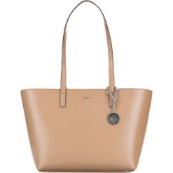 DKNY Bryant Medium Torebka Beżowy. Brązowe torebki klasyczne damskie DKNY, bez wzorów, ze skóry, bez dodatków. Za 929,95 zł.